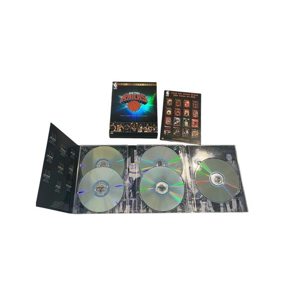 NBA Dynasty Series: Complete History of the NY Knicks (DVD, 2005, 5-Disc Set) - Picture 3 of 6